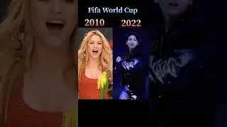 Fifa World Cup 2010 VS 2022 Song Shakira VS Jungkook 