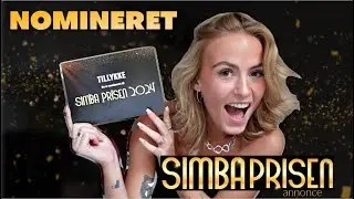 JEG ER NOMINERET TIL MIN FØRSTE PRIS!