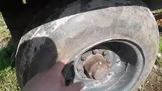 Колёса для прицепа готовы