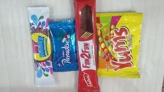 ASMR video chocolate opening haul| no talking| no music