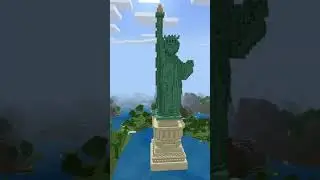 Statue of Liberty in Minecraft! #minecraft