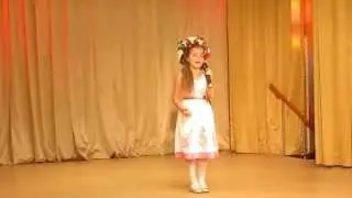 У моей России длинные косички! Милана Заволокина 7 лет Москва