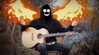 Aleks Ryazanov - Neon Guitar (Glowing, Scribble)