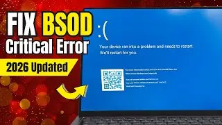 How to Fix Critical Process Died Blue Screen Error on Windows 10 &11