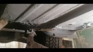 Ремонт передней правой части пола 2114