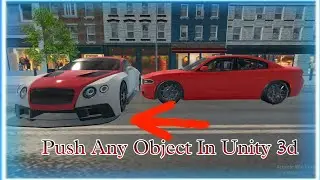 unity push object on collision  
