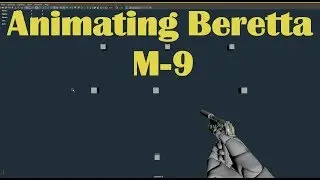 Maya || Fps Animations - Rig and Animate Beretta M-9 (Part 1/3)