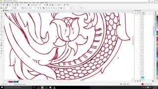 CorelDraw X7, X8 - How to curve & edit vector