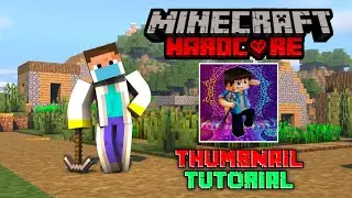 Make Minecraft THUMBNAIL like@Mcaddon In Android | Mc addon Survival Service Video Thumbnail