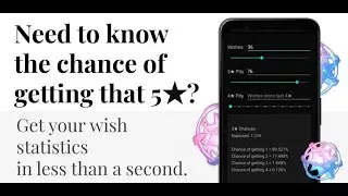 Genshin Wish Statistics