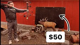 DIY Archery Backstop
