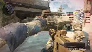 WARFACE Золотая M16A3 Custom
