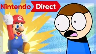 Noob man screaming because of Mario (Nintendo direct reaction)