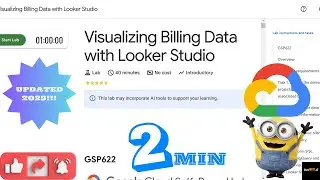Visualizing Billing Data with Looker Studio||GSP622|| 