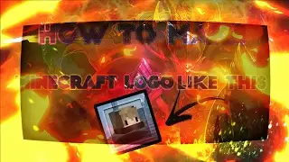 How to make logo minecraft android | كيف تسوي لوقو ماينكرافت بالاندرويد خرااافي
