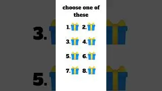 choose one of these 
