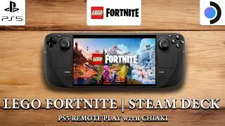 LEGO Fortnite | Steam Deck Gameplay | PS5 Remote Play with Chiaki