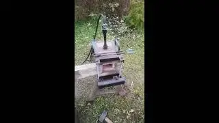 Работа газового горна. Инжекторная горелка