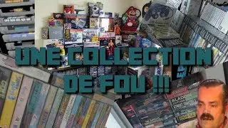 COLLECTION JEUX VIDEO : L'énorme collection de Bertrand !