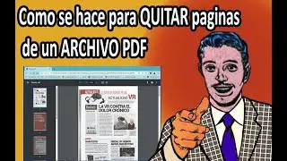 Como se hace para QUITAR paginas en un ARCHIVO PDF - hecho