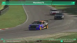 Close race finish in GR Buttkicker Cup #iRacing #Toyota #GR86