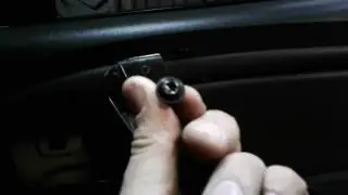 front door disassembly for Renault Logan 2010