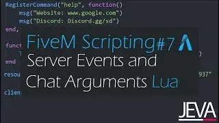 FiveM Scripting 7 - Server Events and Chat Arguments