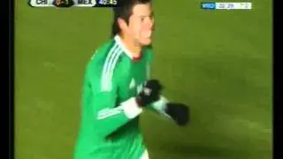 Gol de México 1 Chile 0, copa américa 2011, primer tiempo