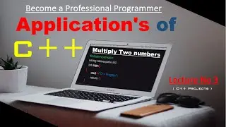 c++ programming | multiply two numbers | coding | understand 2D animation
