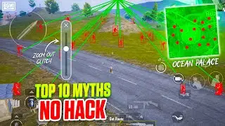 Top 10 Myths and glitch in Water Mod (PUBG MOBILE & BGMI)Tips and Tricks 3.3 Update PUBG Myths #109