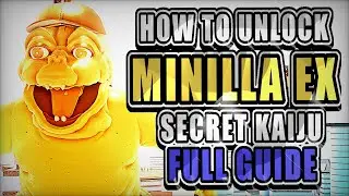 All 5 Ways to UNLOCK MINILLA EX (NEW ENDGAME KAIJU) ||| Kaiju Universe