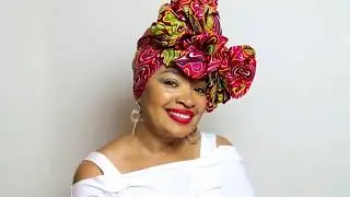 Quick, Easy & Cute Headwrap Tutorial, Head Wrap, Natural Hair,Turban, #9 | Subscribe, Share | TWA