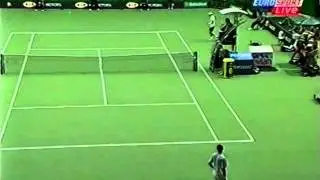 Safin defenses at net and baseline