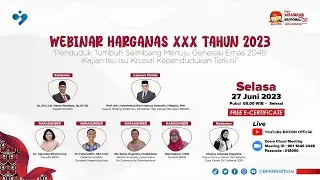 Webinar Harganas XXX Tahun 2023