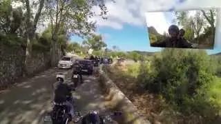 XXXVII Vuelta a Mallorca en Moto 2013  On-board Kawasaki Vulcan 800cc