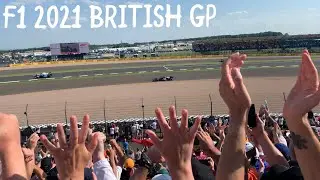 RACE DAY 2021 British Formula 1 Grand Prix - Farm Curve Grand Stand - Sunday 18 July 2021