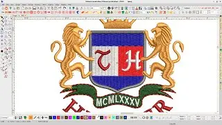 Tommy Hilfiger Embroidery logo.