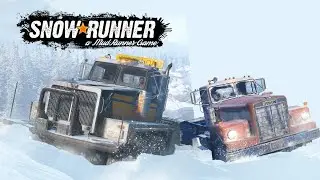 Snowrunner: A look at the White-Western Stars 4964 and Western Star 6900 Twinsteer