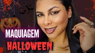 MAQUIAGEM DE HALLOWEEN FÁCIL PARA INICIANTES