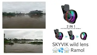 shot with SKYVIK wild lens full rain in ramol #shorts