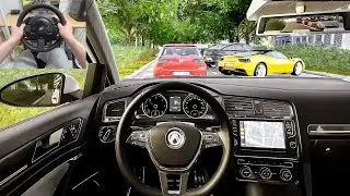 CityDriver - MA Pelota 7 TSi (Golf Mk7) [Steering Wheel Gameplay]