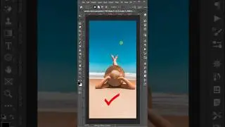 how to use a content-aware #photoshop #shorts