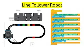 Mbot2 Line Follower Robot  live demonstration