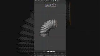 how to make ribbed pipes in blender 