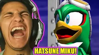 Big Sonic Fan Reacts To SnapCube's Sonic Riders Real-Time Fandub Games