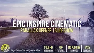 After Effects Project - Epic Inspire Cinematic Parallax Opener Slideshow