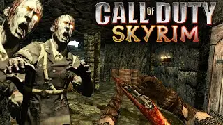 I Turned Skyrim into Call of Duty Zombies with Mods