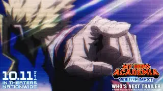 My Hero Academia: You're Next Official English Subtitled Trailer 