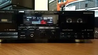 Pioneer CT W 701 stereo Double Casette Deck
