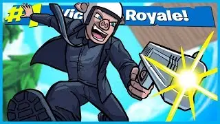 JOHN WICK 360 DEAGLE VICTORY ROYALE in Fortnite: Battle Royale! (Fortnite Funny Moments & Fails)